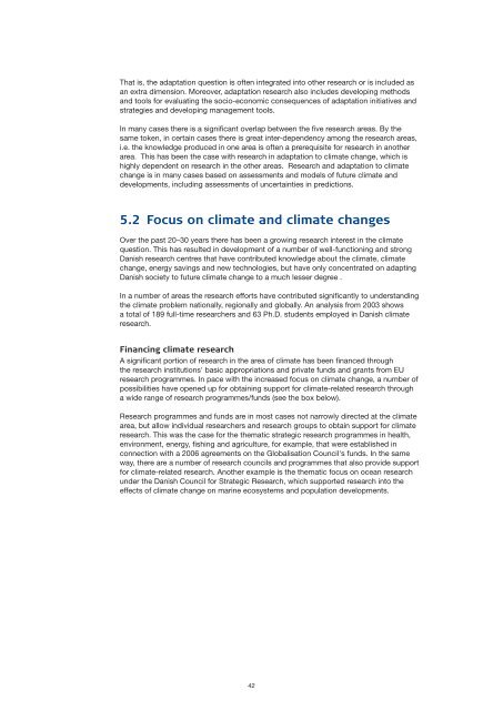 Danish strategy for adaptation to a changing climate (Pdf)