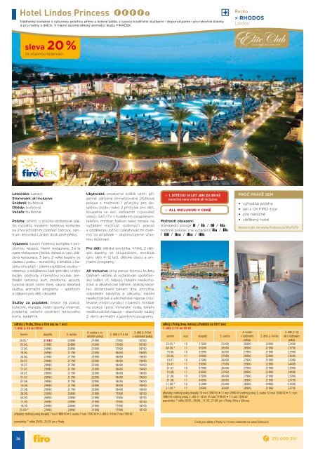 Stáhnout katalog Letní hity 2012 ve formě PDF - FIRO-tour, a.s.