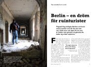 Berlin – en dröm för ruinturister