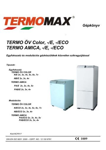 TERMO ÃV Color - Termomax Kft.