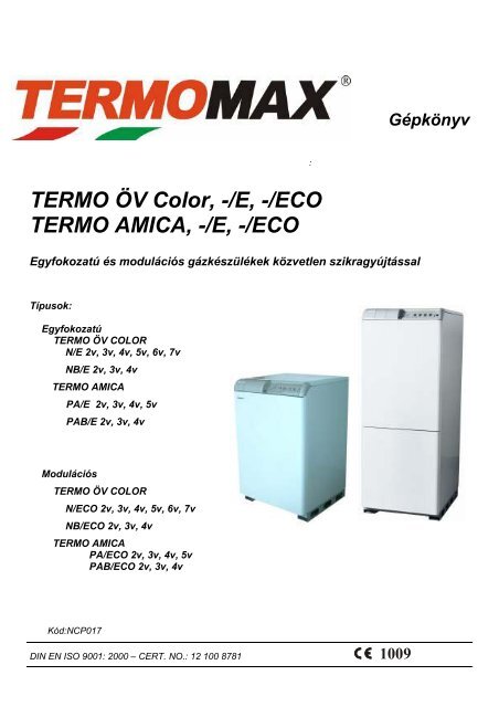 TERMO Ã–V Color - Termomax Kft.