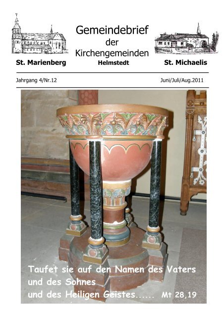 Gemeindebrief - St. Marienberg