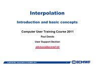 Interpolation: Introduction and basic concepts