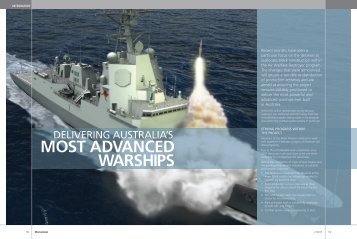 MOST ADVANCED WARSHIPS - Raytheon Australia