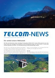 26. Ausgabe Oktober 2012 - Telcom AG
