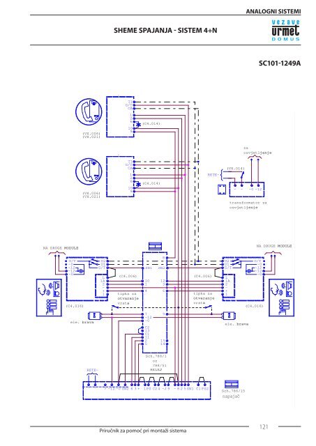 citofono urmet 1133 15 schema di collegamento