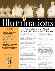 Illuminations, Spring 2004 - St. Peter's Seminary