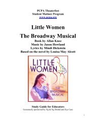Little Women The Broadway Musical - PCPA Theaterfest