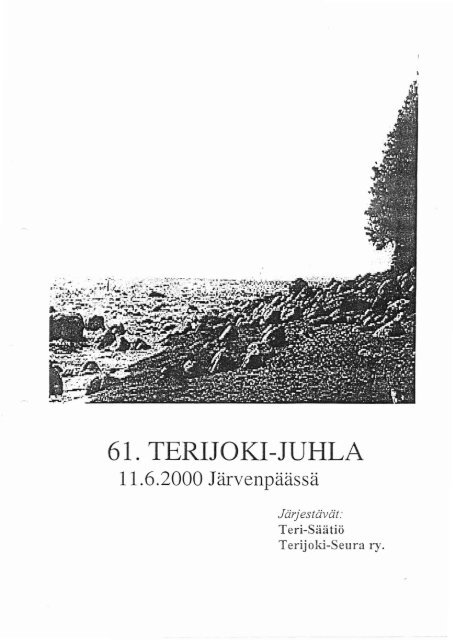 Terijoki-juhlan ohjelma