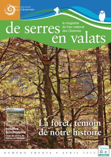 De serres en valats n°30.pdf - Parc National des Cévennes