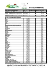 BON DE COMMANDE - Eco Bio Info