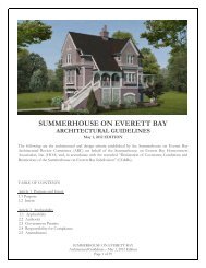 Summerhouse Architectural Guidelines - charette | architects