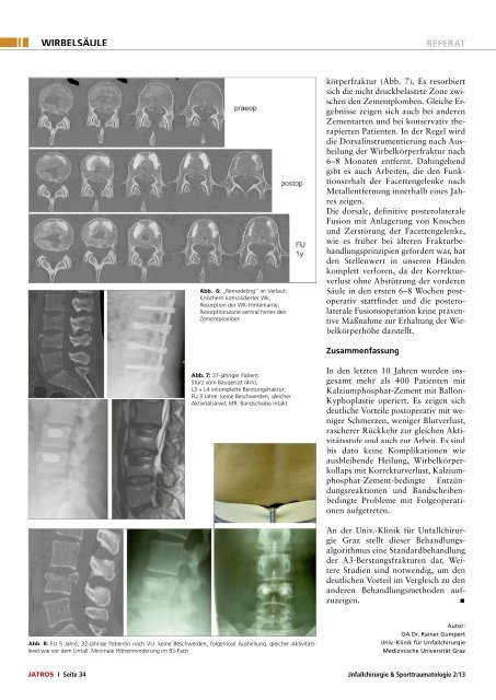 02/2013 - Ãsterreichische Gesellschaft fÃ¼r Unfallchirurgie