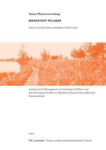 Download als PDF (kostenlos) - Institut norddeutsche Kulturlandschaft