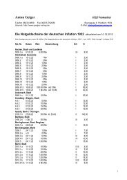 Das deutsche GroÃnotgeld 1918-21 aktualisiert am : 22