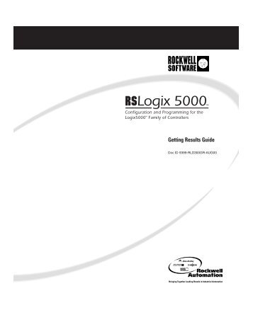 9399-RLD300GR, RSLogix 5000 Getting Results Guide