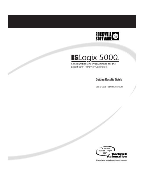 9399-RLD300GR, RSLogix 5000 Getting Results Guide