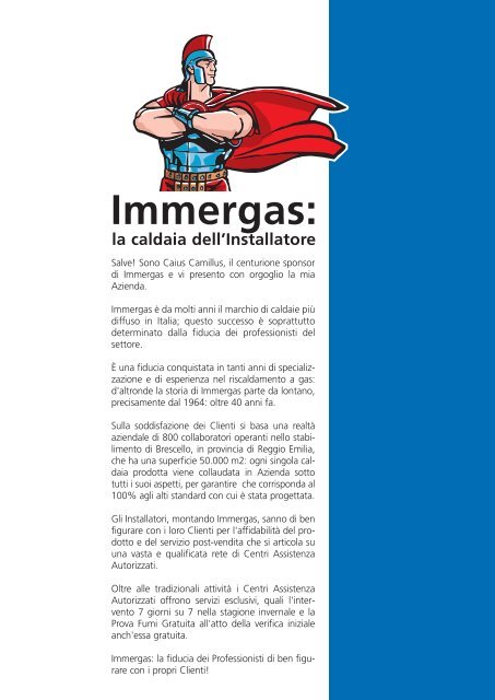 CALDAIE A CONDENSAZIONE - Immergas