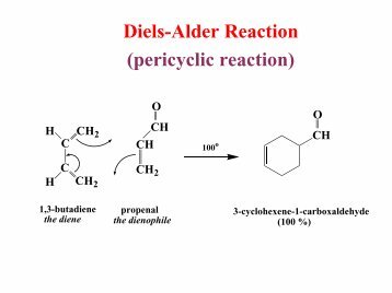 Diels-Alder Reaction (pericyclic reaction)