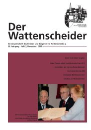 3 / 2011 - Heimat- und  Bürgerverein Wattenscheid