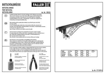 120535 Anleitung - Faller