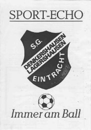 Untitled - SG Eintracht Denkershausen/Lagershausen
