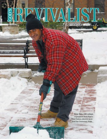 Download the Winter Issue - God's Bible School & College