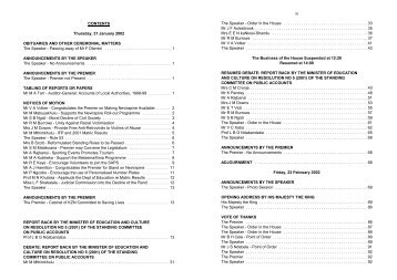 Volume 1 - KwaZulu-Natal Legislature