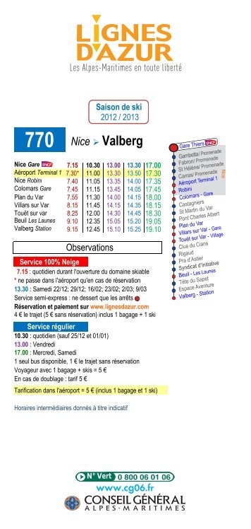 Ligne 770 Nice Valberg hiver 2013.pdf - Lignes d'azur