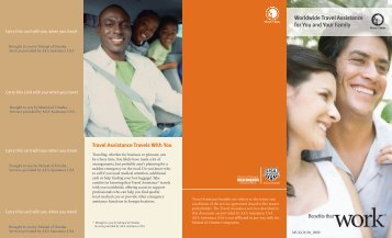 travel assistance brochure - Mutual of Omaha
