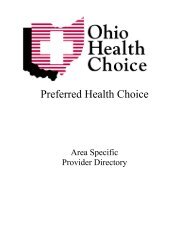 Preferred Health Choice - Ohio Health Choice