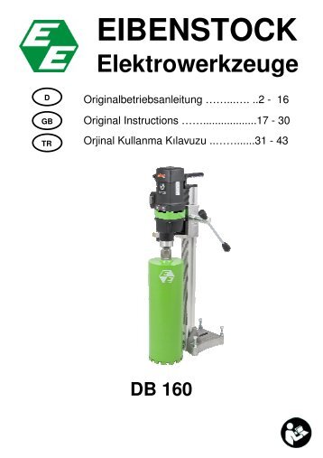 DB 160 D GB TR - Eibenstock