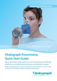 Quick Start Guide Vitalograph Pneumotrac-USB