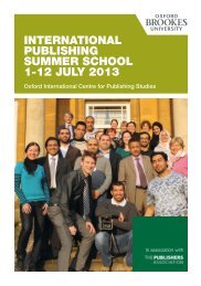 Summer School Flyer (PDF) - Oxford International Centre for ...