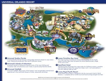 Universal Orlando Resort Fact Sheet