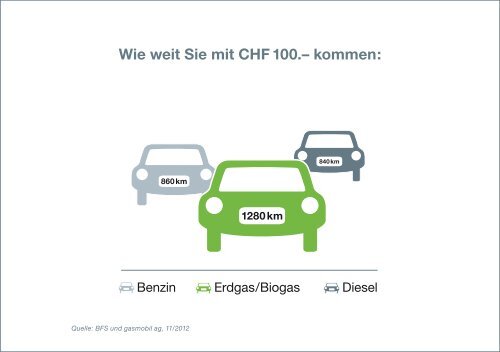 Fahren mit Erdgas/Biogas: Personenwagen MÃ¤rz 2013 - Erdgasfahren