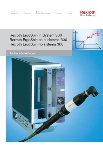 Rexroth ErgoSpin in System 300 Rexroth ErgoSpin en el sistema ...