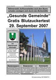 Gemeindezeitung 3/2007 - Schwarzenberg am BÃ¶hmerwald