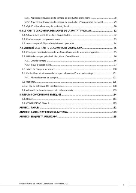 Estudi d'hÃ bits de consum 2007 - Cambra de ComerÃ§ de Sabadell