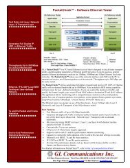 PacketCheck - Software Ethernet Tester