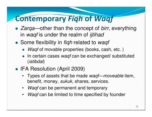Integrating Waqf and Financial Sector by Habib Ahmed