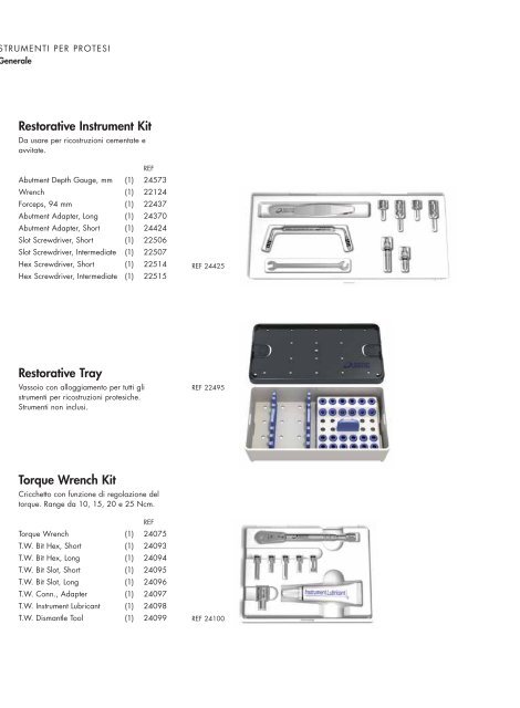 2008 Catalogo Componenti - Astra Tech