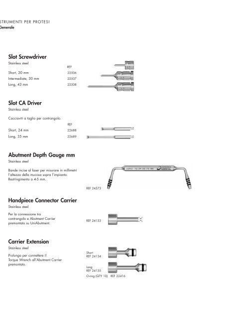 2008 Catalogo Componenti - Astra Tech