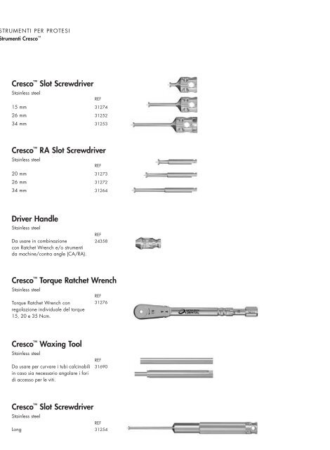 2008 Catalogo Componenti - Astra Tech