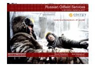 Russian Oilfield Services - Douglas-Westwood