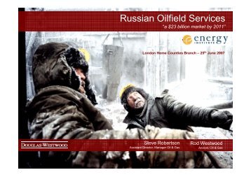 Russian Oilfield Services - Douglas-Westwood