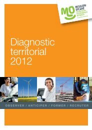 Diagnostic Territorial 2012 - Maison de l'emploi et de la formation