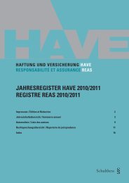 Jahresregister haVe 2010/2011 registre reas 2010/2011