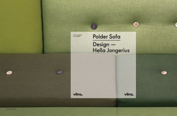 Polder Sofa Design — Hella Jongerius - Vitra