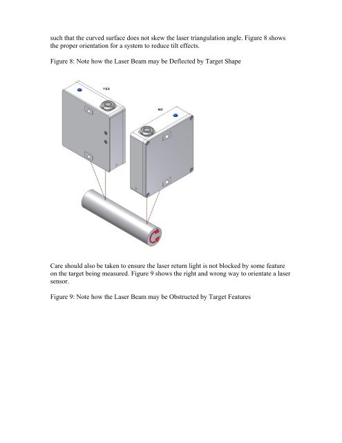 APPLICATION NOTE: Laser Triangulation Sensors - MTI Instruments ...